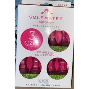 Solemates high heeler heel protectors- CLEAR